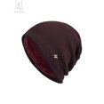 thumbnail image 2 of Gustave Winter Beanie Hat for Men Women Knit Fleece Lined Warm Slouchy Skull Cap Comfort Daily Soft Thick Baggy Beanies (Red), 2 of 9