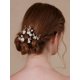 thumbnail image 2 of Horquillas para el pelo para bodas, Soulshow, flor blanca, circonita y perla, 2 of 7