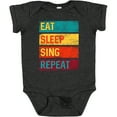 thumbnail image 3 of Inktastic Choir Music Eat Sleep Sing Repeat Boys or Girls Baby Bodysuit, 3 of 5