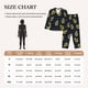 thumbnail image 4 of Fotbe Avocado Conjunto de Pijama de Manga Larga para Mujer con Estampado, Ropa de Dormir de 2 Piezas, Conjunto de Casa Suave y Cómodo con Bolsillos-Medium, 4 of 7