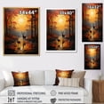 thumbnail image 4 of Designart "African Savannah Euphony III" African Floater Framed Canvas Print, 4 of 7