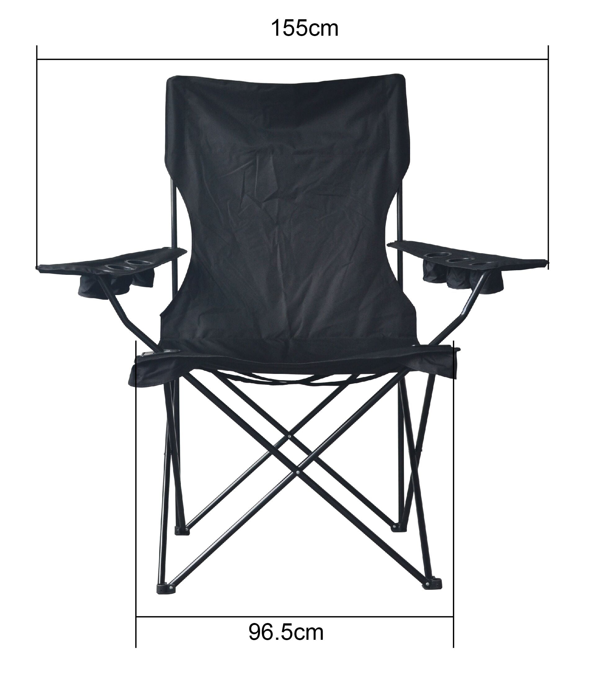 6 Ft Oversized Camp Jumbo XXL Monster KingPin Big Folding Chair