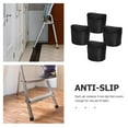 thumbnail image 4 of OULII 4 Pcs Patin de Remplacement pour Échelle pour Usage Extérieur Pieds Antidérapants Protecteur Noir, 4 of 8