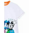 thumbnail image 4 of Disney Parks Boys Colorful Mickey Hi-Low T-Shirt, Sizes 2-16, 4 of 5