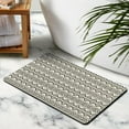 thumbnail image 4 of Boho 20x32 in Bathroom Runner Rug: Moroccan Geometric Design, Non-Slip, Soft & Machine Washable. Perfect Long Bath Mat for Bathtub, Sink, Shower. Add a Touch of Farmhouse Charm to Your Bathroom!, 4 of 5