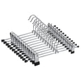 thumbnail image 1 of Perchas para pantalones 12 Uds. Perchas para faldas con Clips perchas para pantalones perchas de Metal percha para ropa percha para pantalones, 1 of 7