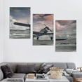 thumbnail image 4 of Ulloord Large Painting Wall Art Airplane Picture Print Canvas Flat Canvas Wal Canvas Painting Wall Art for Bedroom Living Room Decor, 4 of 4