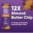 thumbnail image 2 of IQBAR Clean Plant Protein Bars - Almond Butter Chip - 12 Count - Keto, Vegan, High Fiber, Gluten and Dairy Free, Low Sugar Snack, 2 of 7