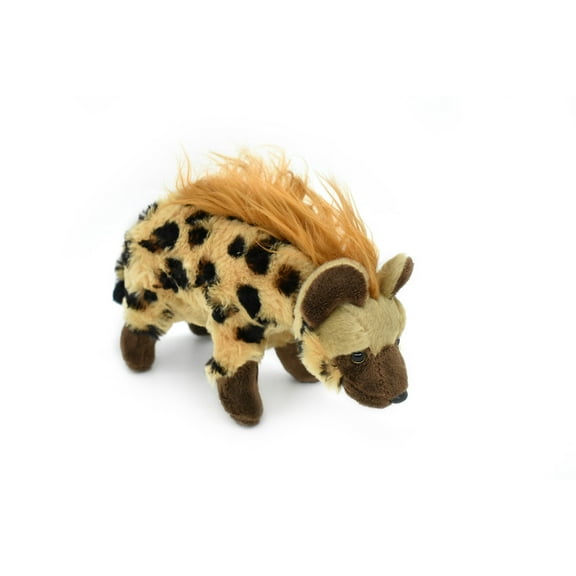 Hyena, Laughing Realistic Cute Stuffed Animal Plush Toy Kids Educational Gift 10" RI07 B2524