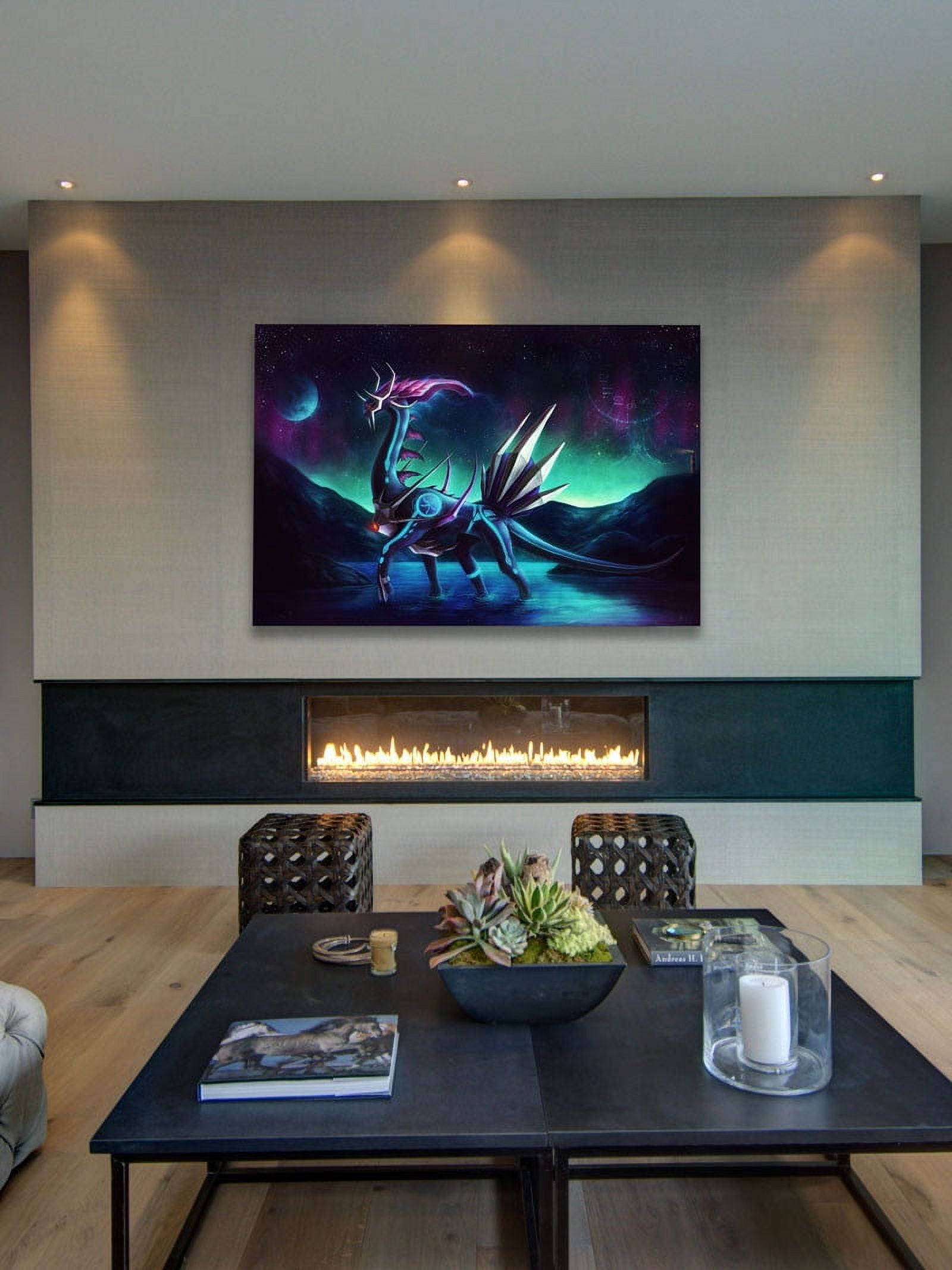 Marmont Hill "Dialga" Painting Print on Canvas