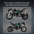 thumbnail image 3 of Technical Ninja H2R Motorcycle 42170 Building Blocks Set  Collectible Block Kit for Boys Girls and Adults Motorcycle Scale Model, 3 of 6