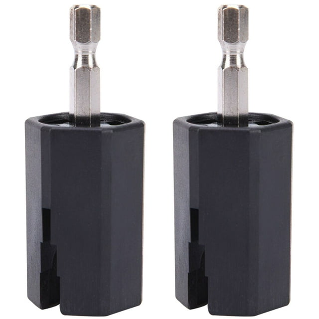 2 Pcs Tête d'Enrouleur de Guitare Hexagonale Perceuse Électrique Piquets de Réglage Pièces de Perceuse