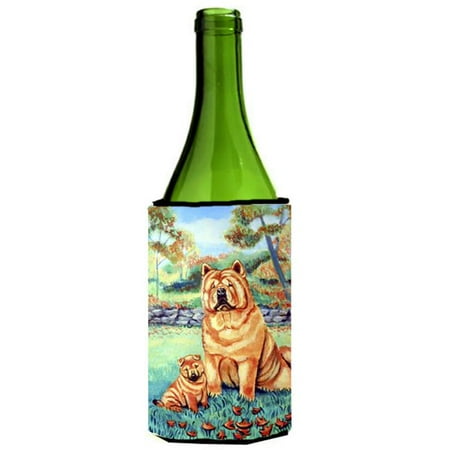 

Carolines Treasures 7057LITERK Chow Chow Mommas Love Wine bottle sleeve Hugger