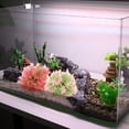 thumbnail image 5 of Decoraciones de plástico para peceras, nuevo paisajismo para peceras, bolas de flores artificiales y pajares., 5 of 5