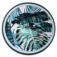 thumbnail image 2 of Toalla de Playa forma forma Hojas para Vacaciones, Toalla Grande Tropical con Borlas para Adultos y , 5, tal se describe 5 DYNWAVEMX Toalla de playa, 2 of 8