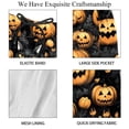 thumbnail image 4 of luoweisi Men's Beach Shorts Quick Dry Swim Trunks with Mesh Lining Halloween Black Cat 2XL, 4 of 5