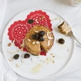 thumbnail image 2 of 100pcs Delicate Heart Shaped Food Paper Pads Cake Oil Blotting Paper Pads, 2 of 8