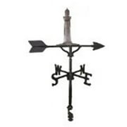 Montague Metal Products WV-293-SI 200 Series 32 In. Swedish Iron Cape Cod Lighthouse Weathervane