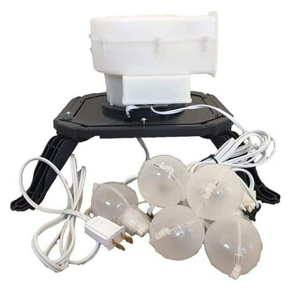 Replacement YEF-125 Fan with Base and Lights for Airblown Inflatables