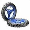 thumbnail image 3 of SUNQIAO Front and Rear Rim Wheel Kit PW50 PY50 PEEWEE50 50CC Pair of Rim Tire Dirt Bikes ATV Motocross Brake Wheel Assembly Replacement (Blue), 3 of 4