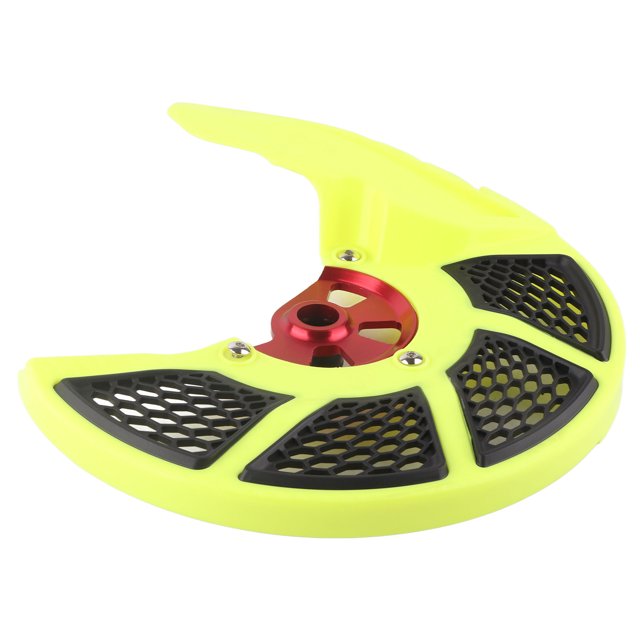Cubierta protectora de disco de freno delantero, BOROCO Reemplazo de cubierta protectora de rotor de disco de freno delantero para CR125R 250R CRF250R 450R 250X 450X