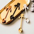 thumbnail image 5 of 4 Pieces Cat Spoon Coffee Tea Spoon Set, Stainless Steel Hanging Cup Teaspoons Mini Long Cute Kitten Stirring Spoon, 5 of 5