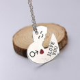 thumbnail image 2 of Juego de Llavero y collar Yuxing con llave de corazón Te amo para parejas 27x31x3mm, 2 of 4