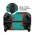 thumbnail image 4 of Lsque Colorful Crab Printed Luggage Cover, Travel Luggage Protector,Scratch and Dirt Resistant, Fits 18-32 Inch Luggage - Small, 4 of 9