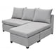 thumbnail image 5 of Sala Esquinera Modular El Bazar Store Tromso Gris plata 160x130 cm Lado Izquierdo ó Drecho Tela Lino nacional, 5 of 6