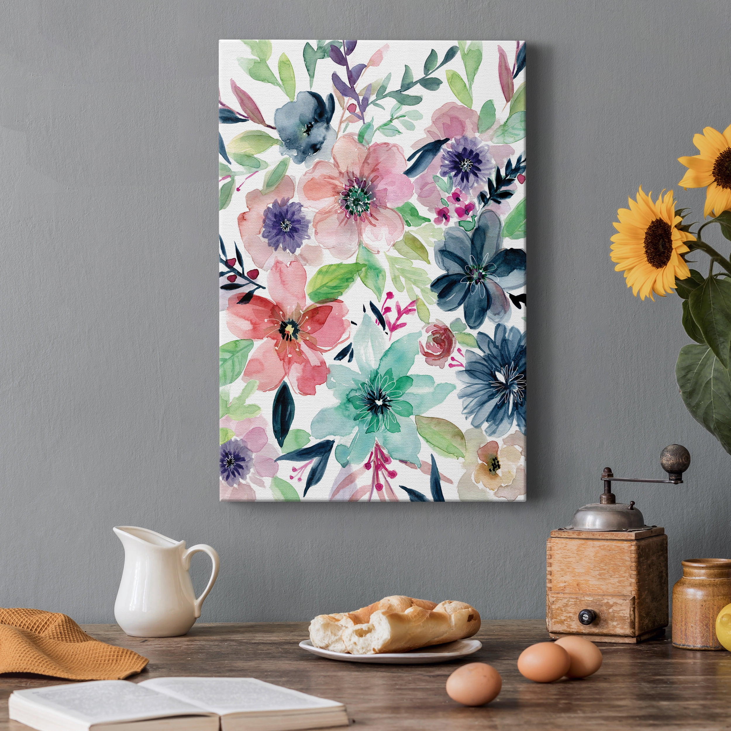 Cool and Serene Premium Gallery Wrapped Canvas - Ready to Hang - 12 x 18