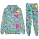 thumbnail image 2 of Pantalones de chándal retro de los años 80 y 90, de manga larga, con gráficos divertidos en 3D, unisex, deportivos, informales, para Halloween, 2 of 5