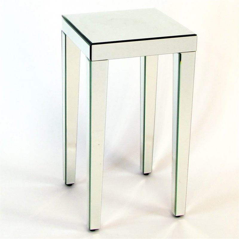 Wayborn Beveled Mirrored Plant Stand