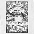 thumbnail image 2 of Men's Hocus Pocus Vintage Salem Poster Graphic Tee White 3X Large, 2 of 5