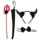 thumbnail image 1 of 1 set Halloween Party Cosplay Disfraz Accesorios de disfraces de diablo TIE BODA TAN, 1 of 6