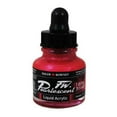 thumbnail image 2 of Daler-Rowney FW Pearlescent Liquid Acrylic, 1 oz., Hot Mama Red, 2 of 2