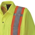thumbnail image 3 of Pioneer V1070260-XS High Visibility Traffic Safety Jacket, Green, XS, 3 of 4