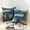 Blue, variant on Decorative Throw Pillow for Sofa Bed Chair, Modern Geometric Accent Cushions for Elevated Home Styling and Lounge Comfort,2-Pack