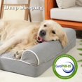 thumbnail image 3 of Cama ortopédica impermeable para perros grandes TJSOULER, 3 of 7