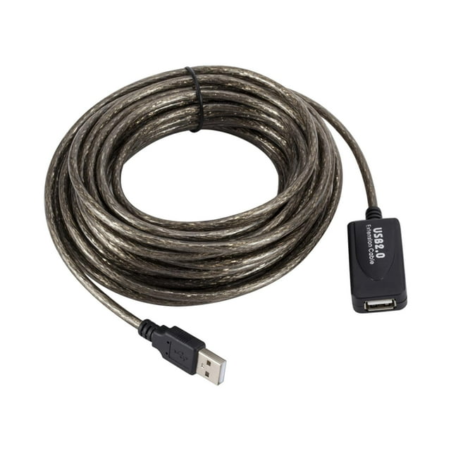Cable de extensión USB 2.0 perfke 10 metros con chip amplificador de señal