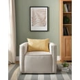 thumbnail image 5 of Furniture of America Contemporary Fabric Tureo Accent Chair, Cream, 5 of 8
