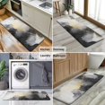 thumbnail image 6 of Gray Black Gold Marble Pattern Kitchen Rug Mat,Kitchen Runner Rugs Non Skid Washable,Decorative Kitchen Floor Mats for Kitchen,Sink,Laundry,17"x47.2", 6 of 7