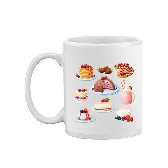 Sweet Food Design Mug Unisex's -Image by Shutterstock