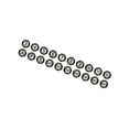 thumbnail image 1 of Golf Pole Marker Removable Sign Clip Durable for Golfer Gift Giveaways White Round Black, 1 of 9