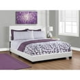 thumbnail image 2 of Kingfisher Lane Leather Upholstered Queen Bed in White, 2 of 2