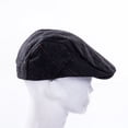 thumbnail image 4 of ITFABS Hommes Casquette Rétro Newsboy Chaud Réglable Léger Durable Béret Pois, 4 of 6
