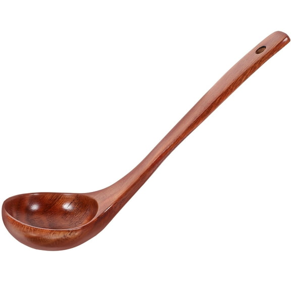 GAXIRE Wooden Ladle for Cooking and Stirring 1Set