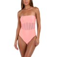 thumbnail image 3 of Sunshine 79 womens  Sunshine Solids Bandeau One-Piece, 14, 3 of 4