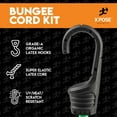 thumbnail image 2 of Bungee Cords Heavy Duty Outdoor - Set of 24 Bungee Cords Assorted Sizes - 40", 32", 24", 18" Bungee Straps with Hooks, 6 Small Mini Bungee Cords, 4 Canopy Ties with Balls, 2 of 6