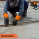 thumbnail image 3 of Juego de 2 pares de guantes químicos Gastody - Talla S Negro y naranja Unisex, 3 of 9