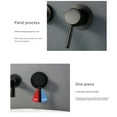 thumbnail image 3 of JINGT 1/2inch Wall Mounted Round Concealed Hot Cold Water Control Manual Mixer Valve, 3 of 8
